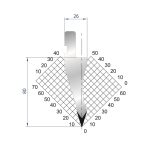 1035 - Kniv - 35° - R0,5