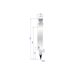1251 - OmslagsStans  - 24° -  R0,6 (12mm)