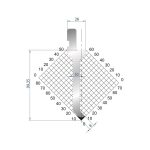 1262 - kniv - 88° - R0,25