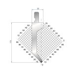 1312 - Svanhals - 85° - R0,6