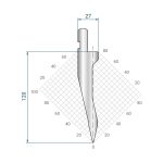 1348 - Kniv - 26° - R0,6