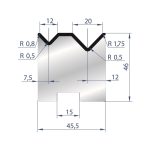 2054 - 2V Self centering Dyna - 88° - V12/20