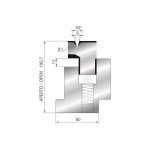 3037/6  - Omslagsdyna - 35° - V6