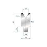 3198 - 1V Self-centering Dyna - 60° - V20
