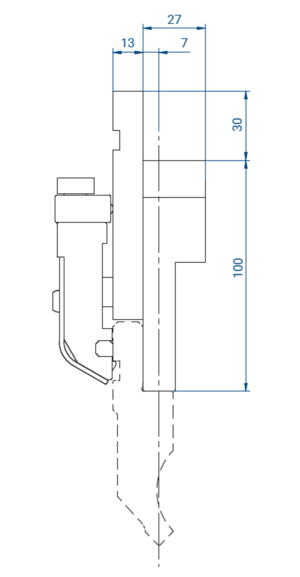 4390-2 Eurogrip 4390, M-TOP Z1 - H=100, L=150 - Bild 2