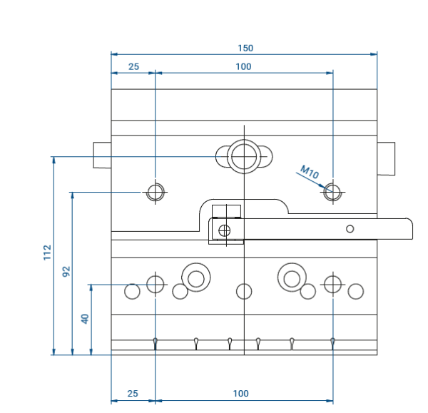 Eurogrip 4409, M-EASY Z2 - H=120, L=150 - Bild 3